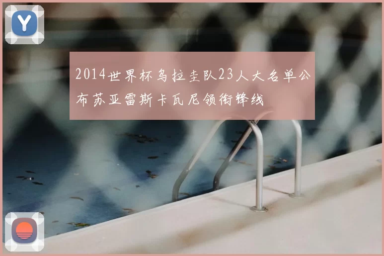 2014世界杯乌拉圭队23人大名单公布苏亚雷斯卡瓦尼领衔锋线